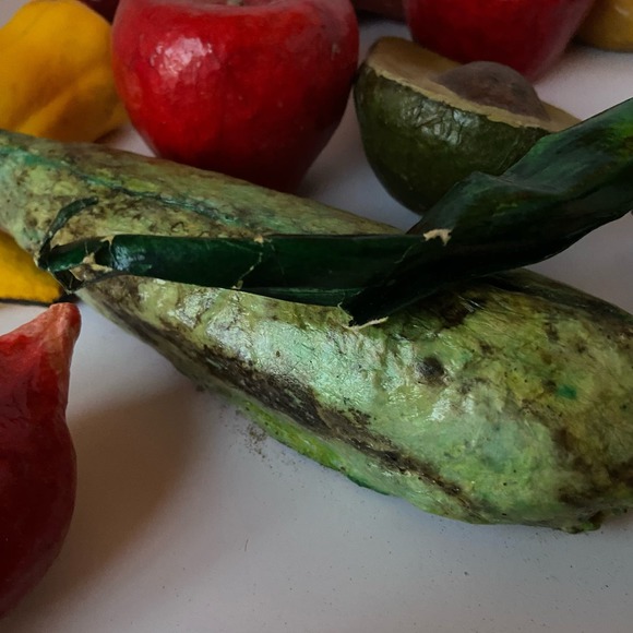 31 pieces Fake Prop Food Display Faux Fruit And Vegetables Mushroom Avocado - Picture 13 of 15